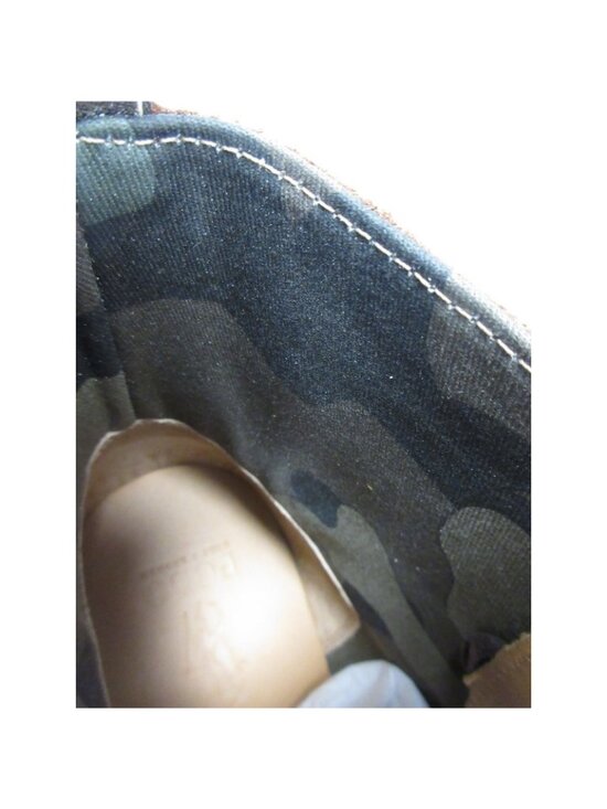 Polo Country Ralph Lauren Boots 11 D Suede Leather RL Army Camo Lined main image 5
